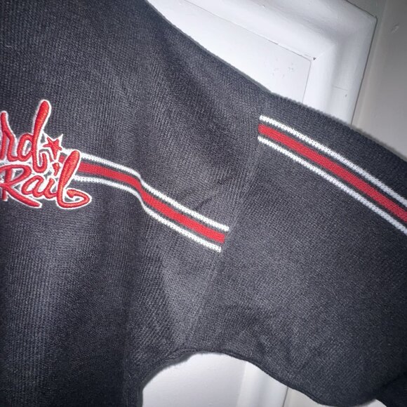 Vintage 90s Y2K Third Rail Black-Red‎ Sweater Size XL. (24 Inch Chest) - Picture 5 of 8